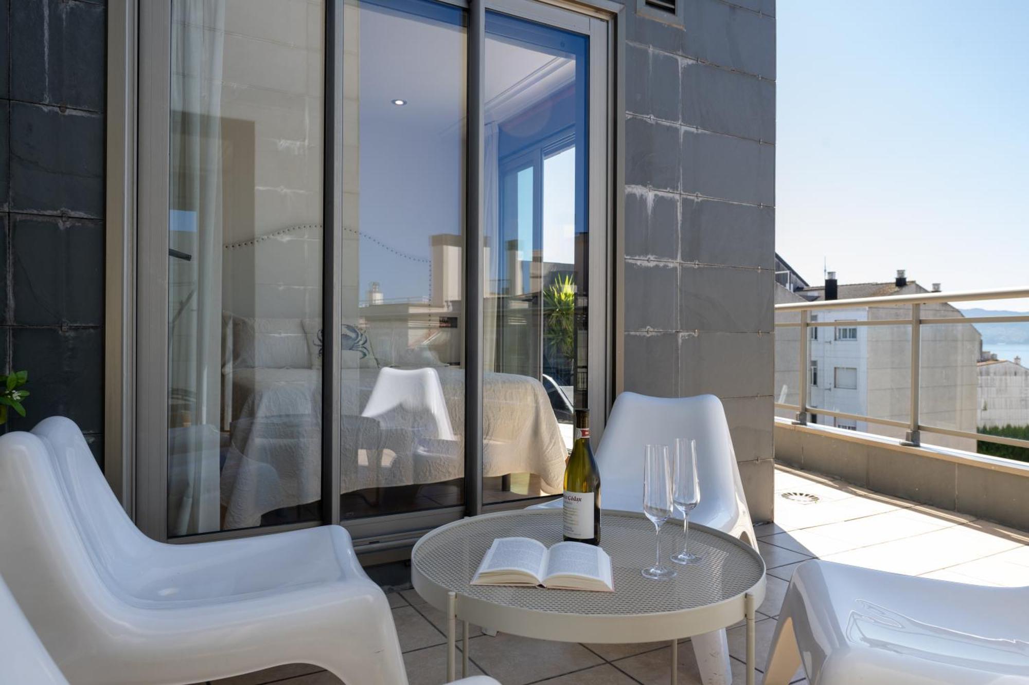 Atico De Lux Sanxenxo Apartment Exterior photo